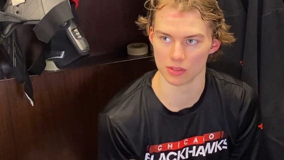 Connor Bedard talks the first NHL trade deadline of his Blackhawks career