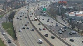 Kennedy Expressway construction starts back up Monday night