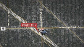 Person fatally struck by car after multi-vehicle crash on I-90 in Chicago