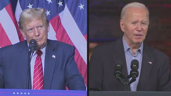 Trump-Biden rematch: Candidates take shots at one another in Georgia
