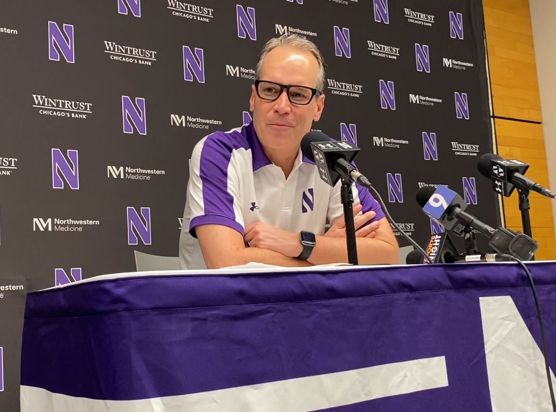 Chris Collins' full press conference after Northwestern drubs Minnesota on senior night