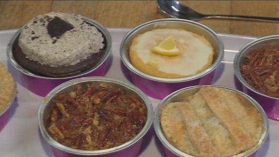 Yvette Sims-Morgan bakes up the perfect mixture of delectable desserts in appropriate portions