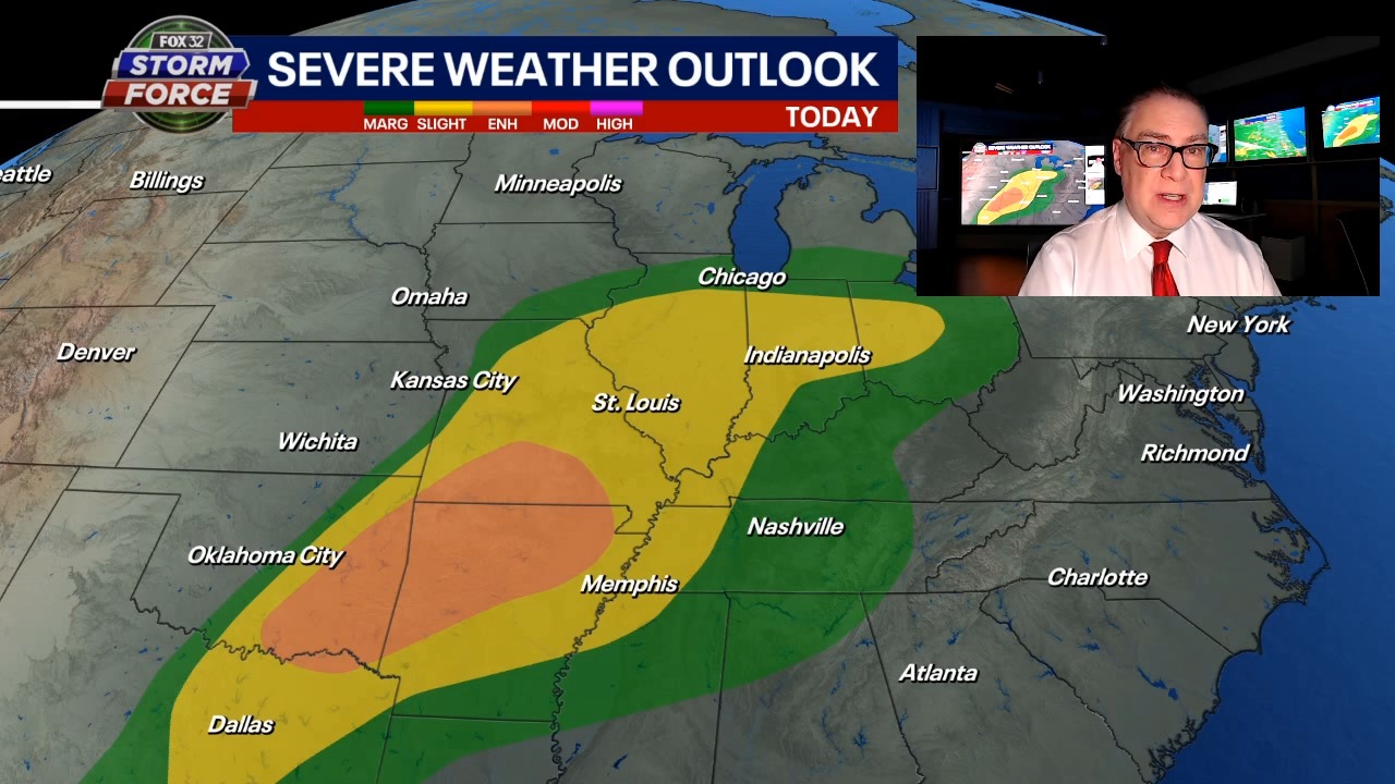 Chicago weather: Severe storms and hail hazards