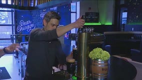 Anthony Ponce attempts the perfect Guinness pour