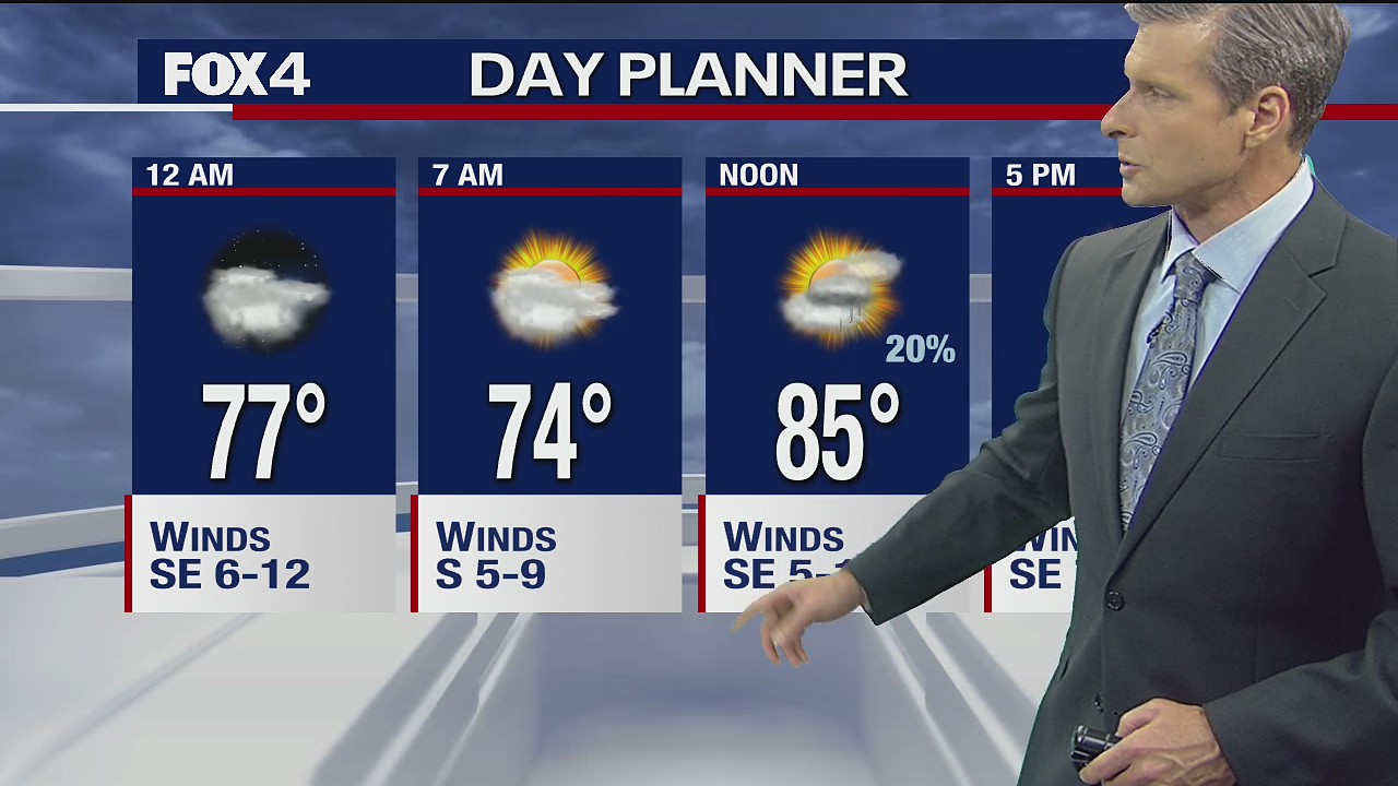 June 29 overnight forecast
