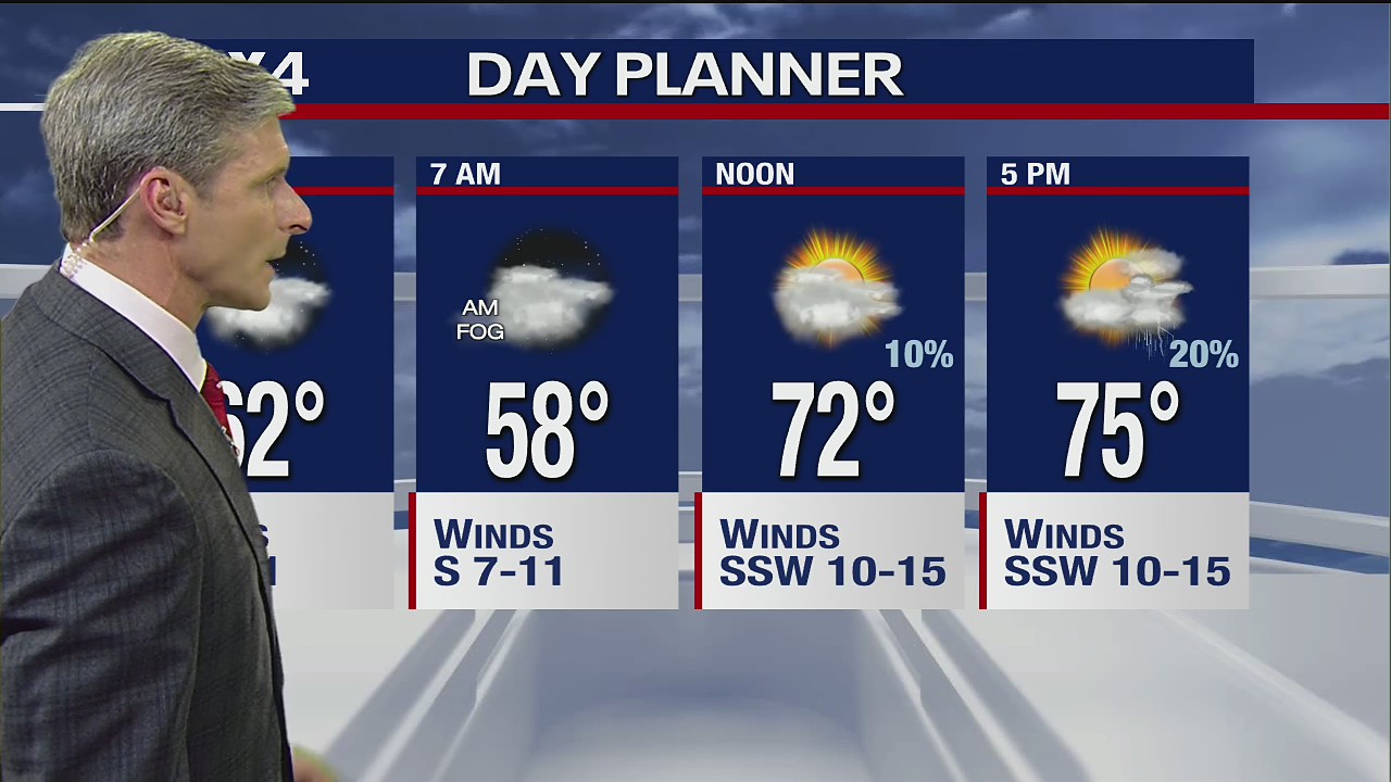 Dec. 2 overnight forecast