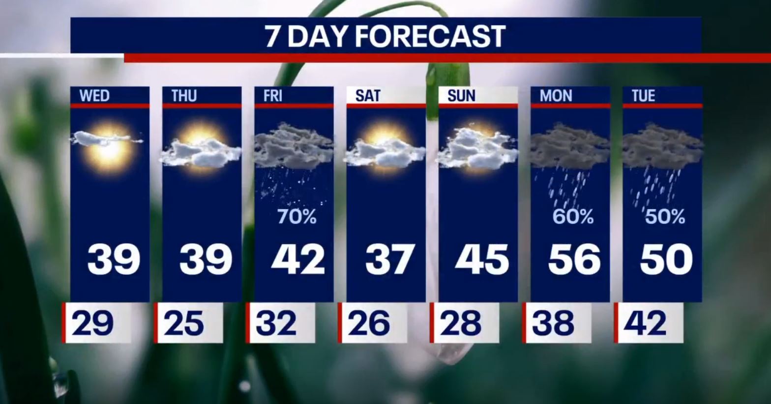 Chicago weather: Spring Equinox brings cooler temps, chance of snow this week