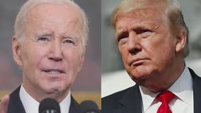 Biden heads west as Trump fights in court