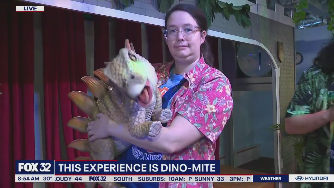 Dinosaurs have invaded Oak Park!