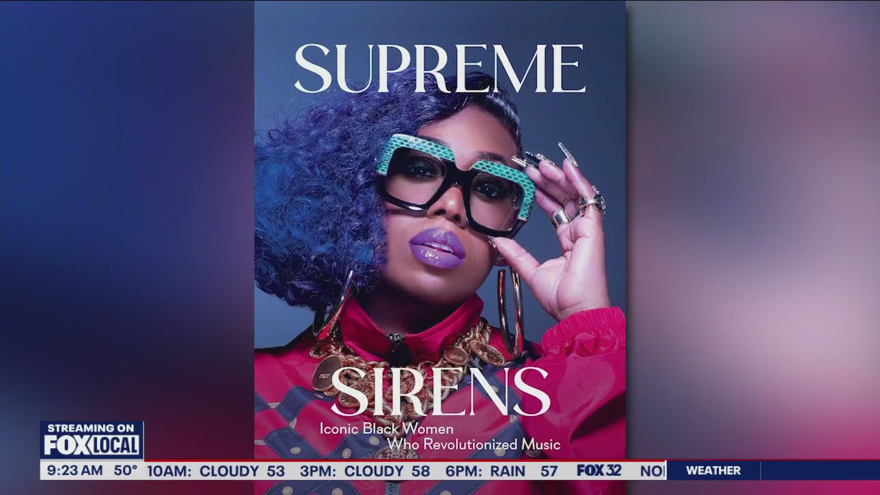 Marcellas Reynolds' new book 'Supreme Sirens' highlights Black female artists