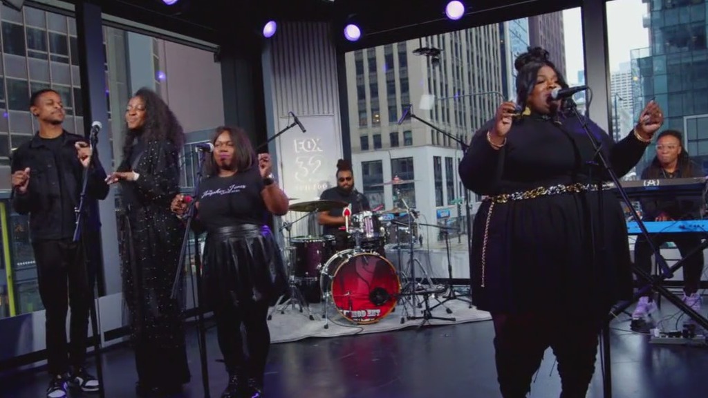 The Jenipher Jones Experiment performs LIVE on Good Day Chicago