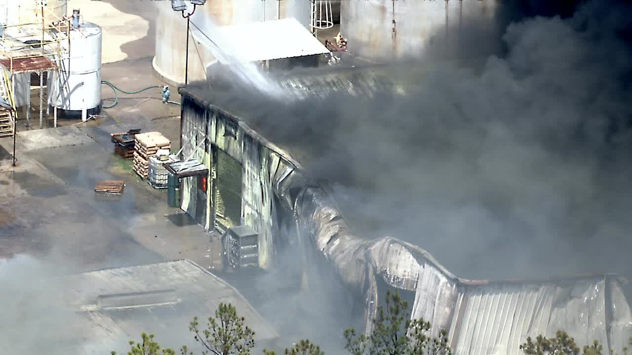 Southlake fire officials give update on chemical plant fire