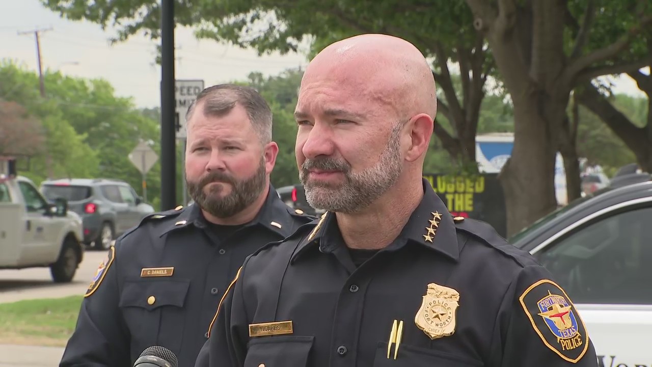 Fort Worth Police give update on police chase