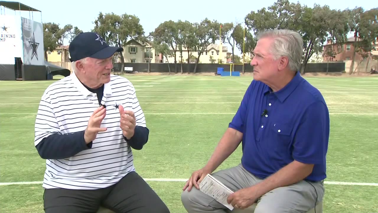 Jerry Jones Interview with FOX4's Mike Doocy