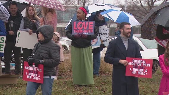 Chicago protesters rally as Supreme Court weighs fate of mifepristone
