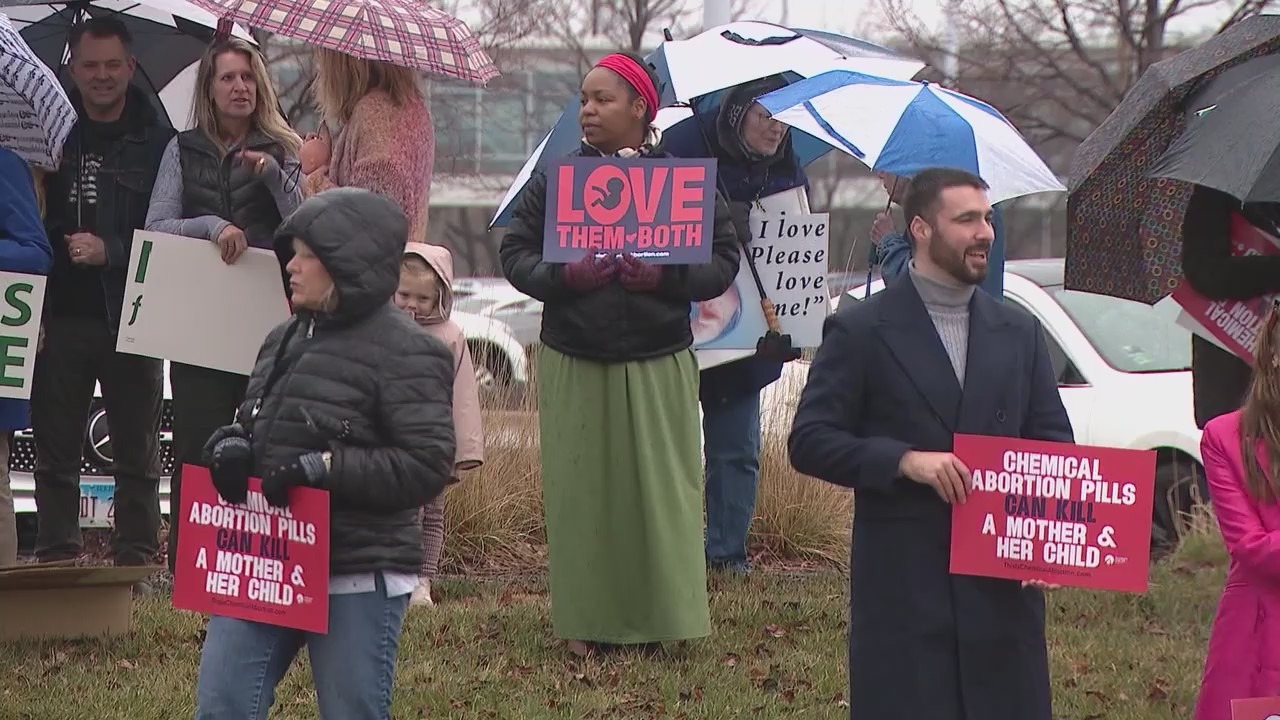 Chicago protesters rally as Supreme Court weighs fate of mifepristone