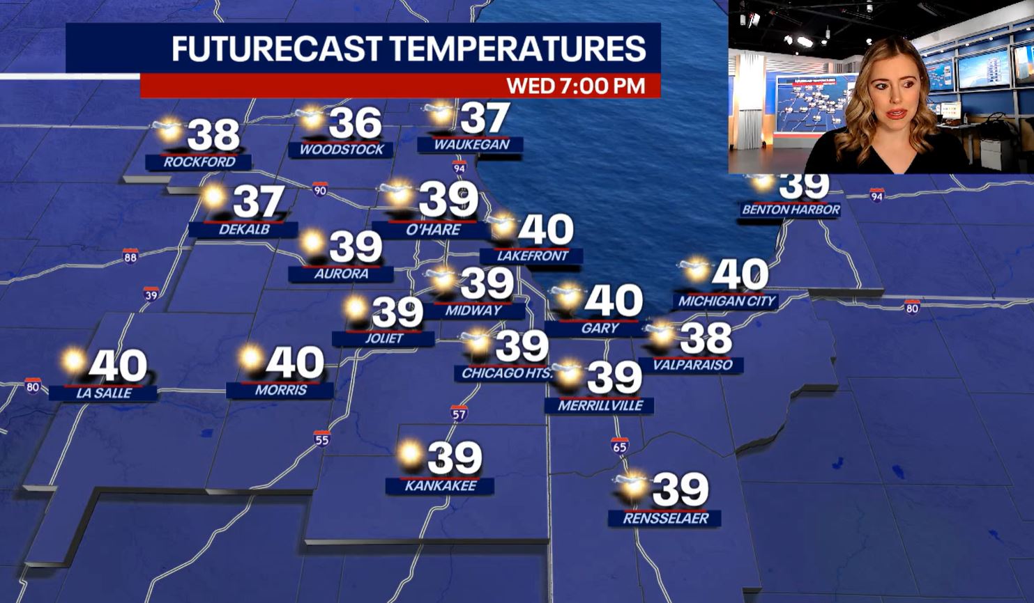 Chicago weather: Chilly but beautiful Wednesday afternoon