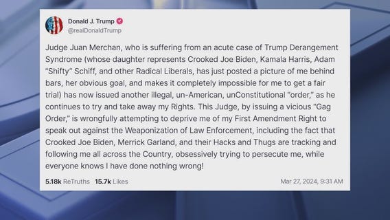 Trump lashes out at judge, 2024 election latest