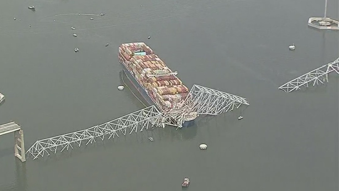 Biden addresses Baltimore Key Bridge collapse