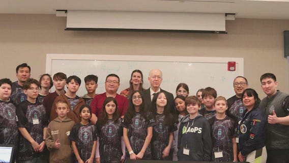 Elite robotics camp brings in students from around the world