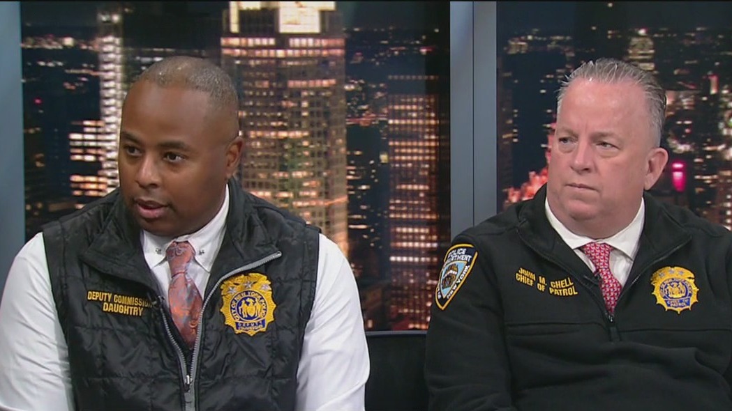 NYPD chiefs discuss subway surfing crackdown