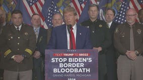 'Migrant crime': Trump attacks Biden over border policies