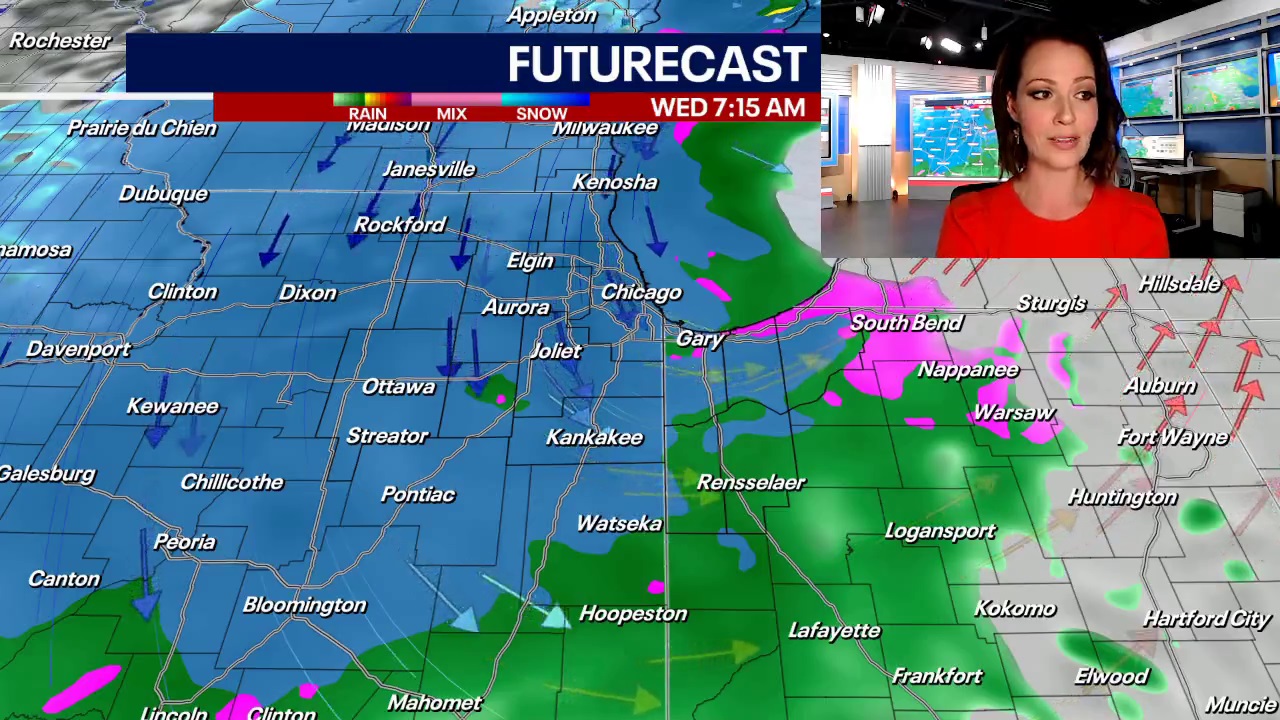 Heavy rain, storms, and snow! We'll see it all in the next 24-36 hours