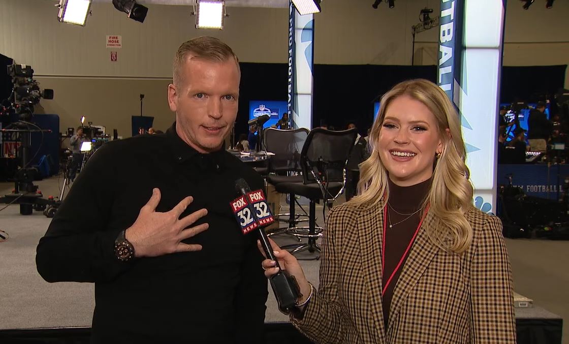 NFL Combine: NBC Sports' Chris Simms explains to FOX 32's Cassie Carlson why Justin Fields has done enough to warrant trading the first pick