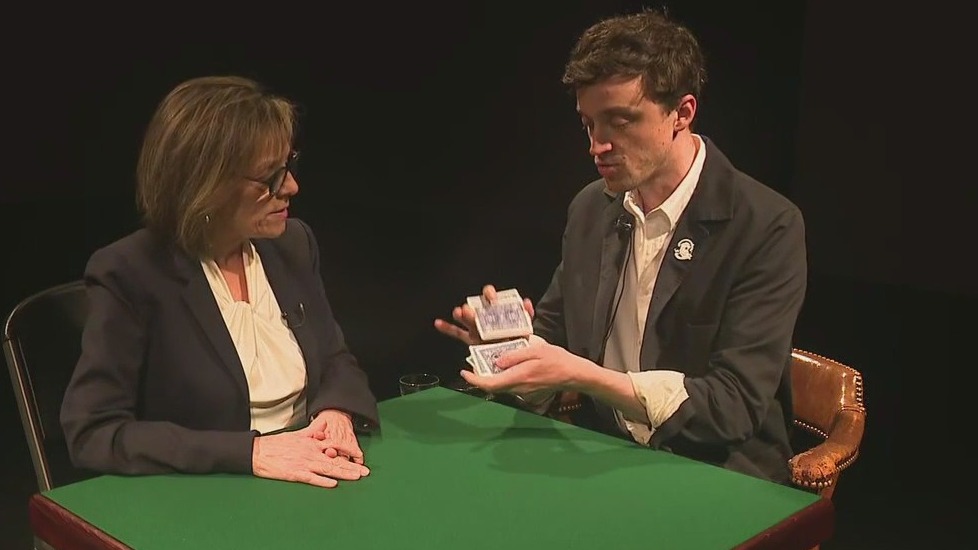 Magician Harry Milas shares how to spot tricks in new show