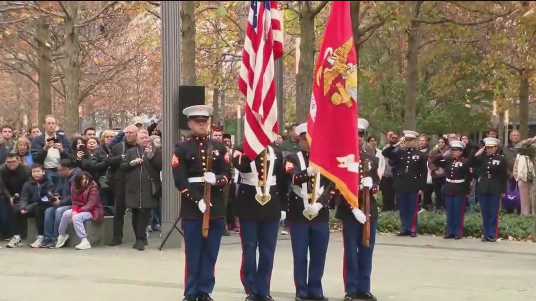 Tributes in NYC begin ahead of Veterans Day