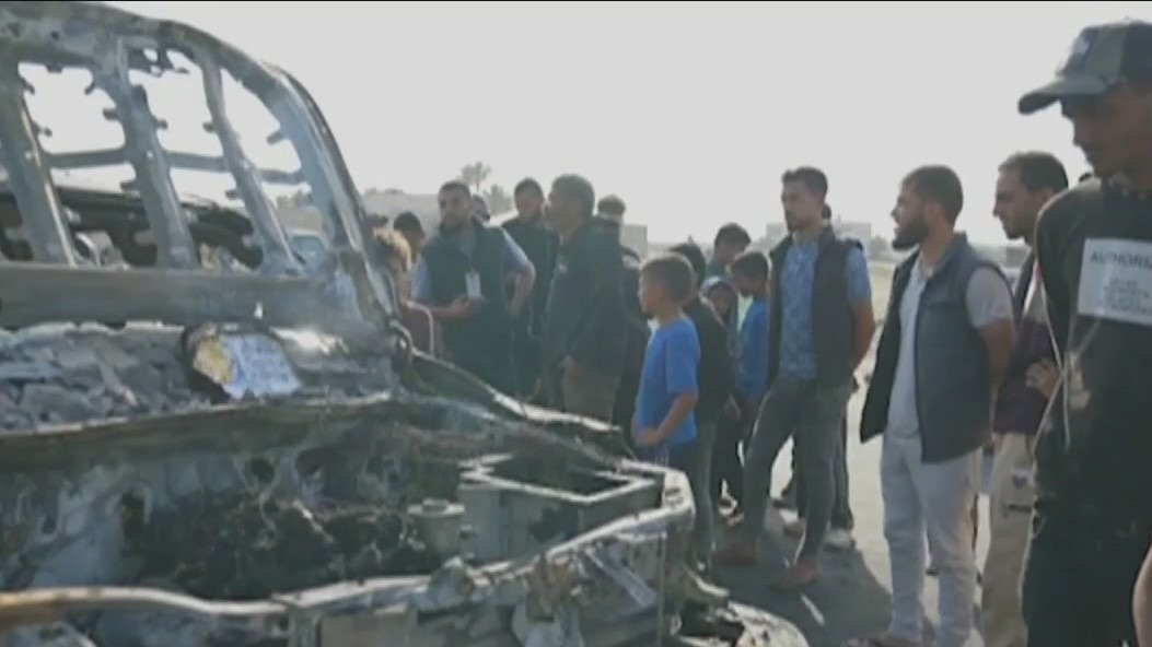 President Biden pressed to slow military aid to Israel