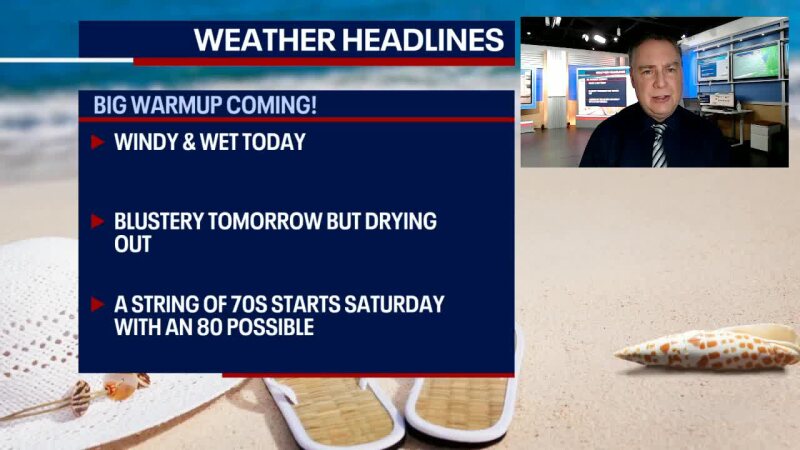 Chicago weather: Windy and wet conditions Thursday