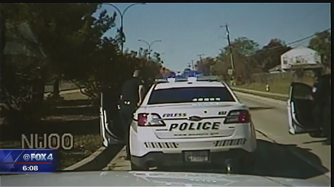 Dashcam video shows police chase into Arlington