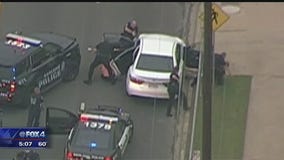 Garland police chase ends in Dallas