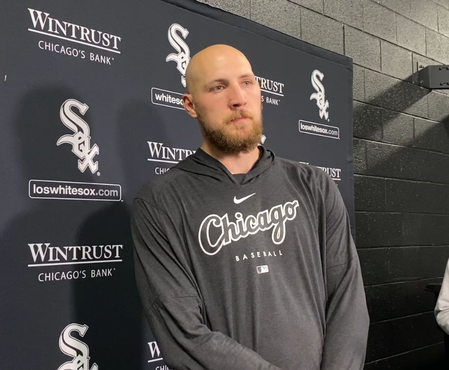 White Sox pitcher Garrett Crochet talks his Saturday outing against the Reds