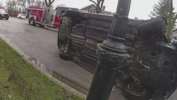 Chicago-area 'Senior Assassin' game turns dangerous with rollover crash