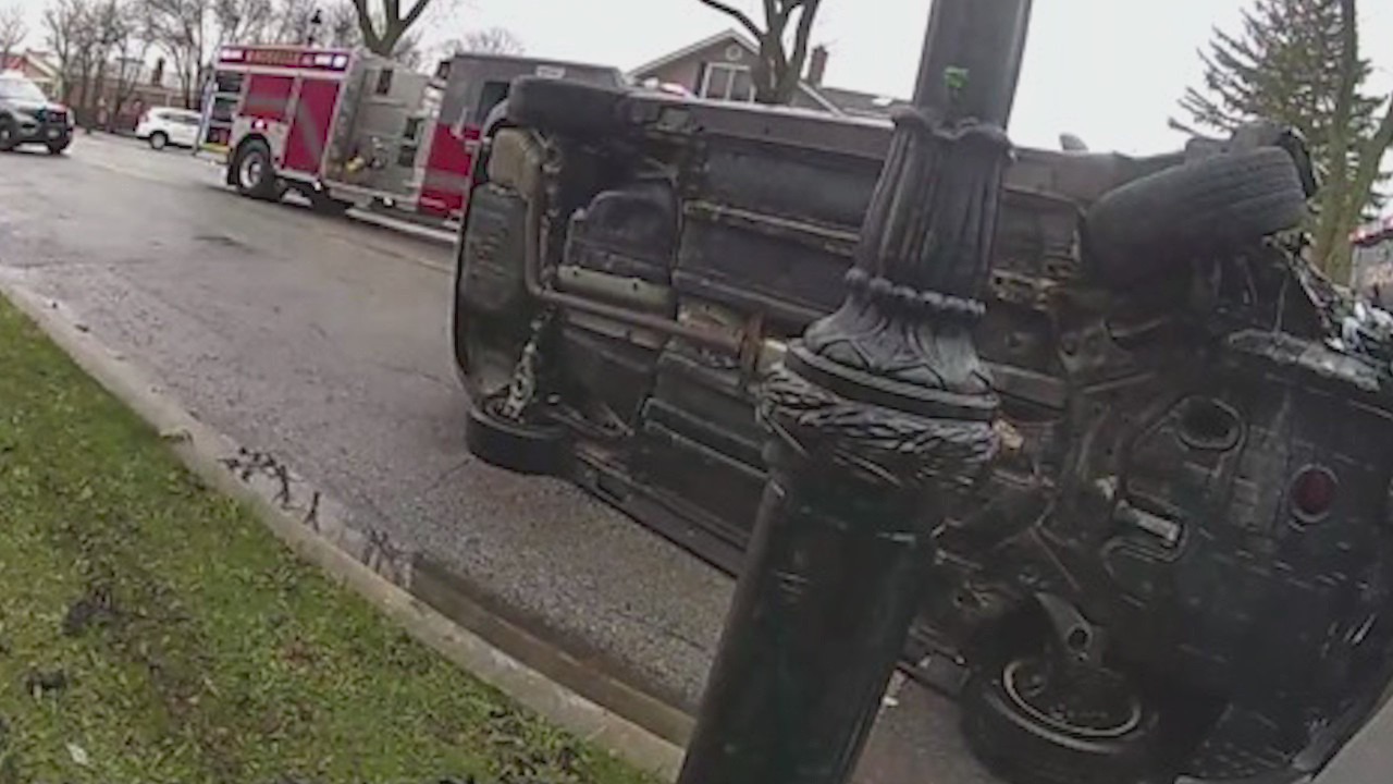 Chicago-area 'Senior Assassin' game turns dangerous with rollover crash