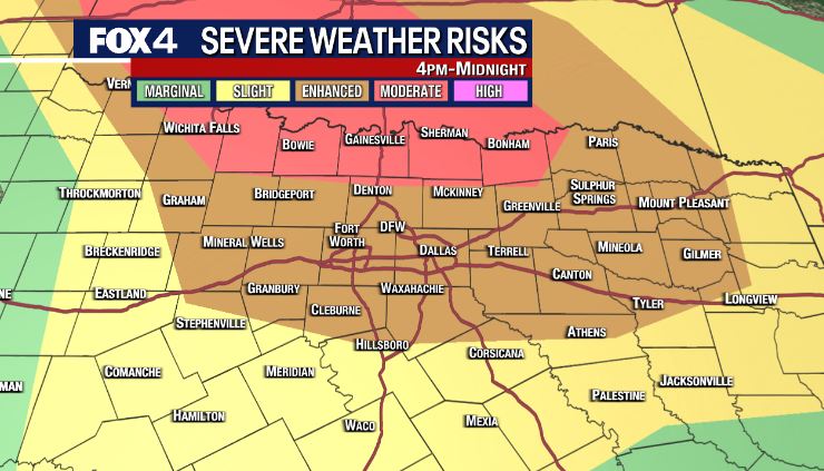 Dallas Weather: June 15 Severe Weather Update