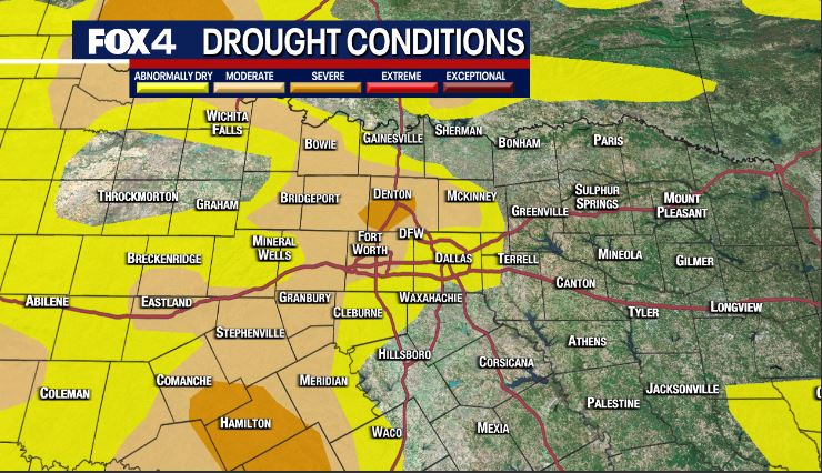 Parts of North Texas in Severe Drought | FOX 4 Dallas-Fort Worth