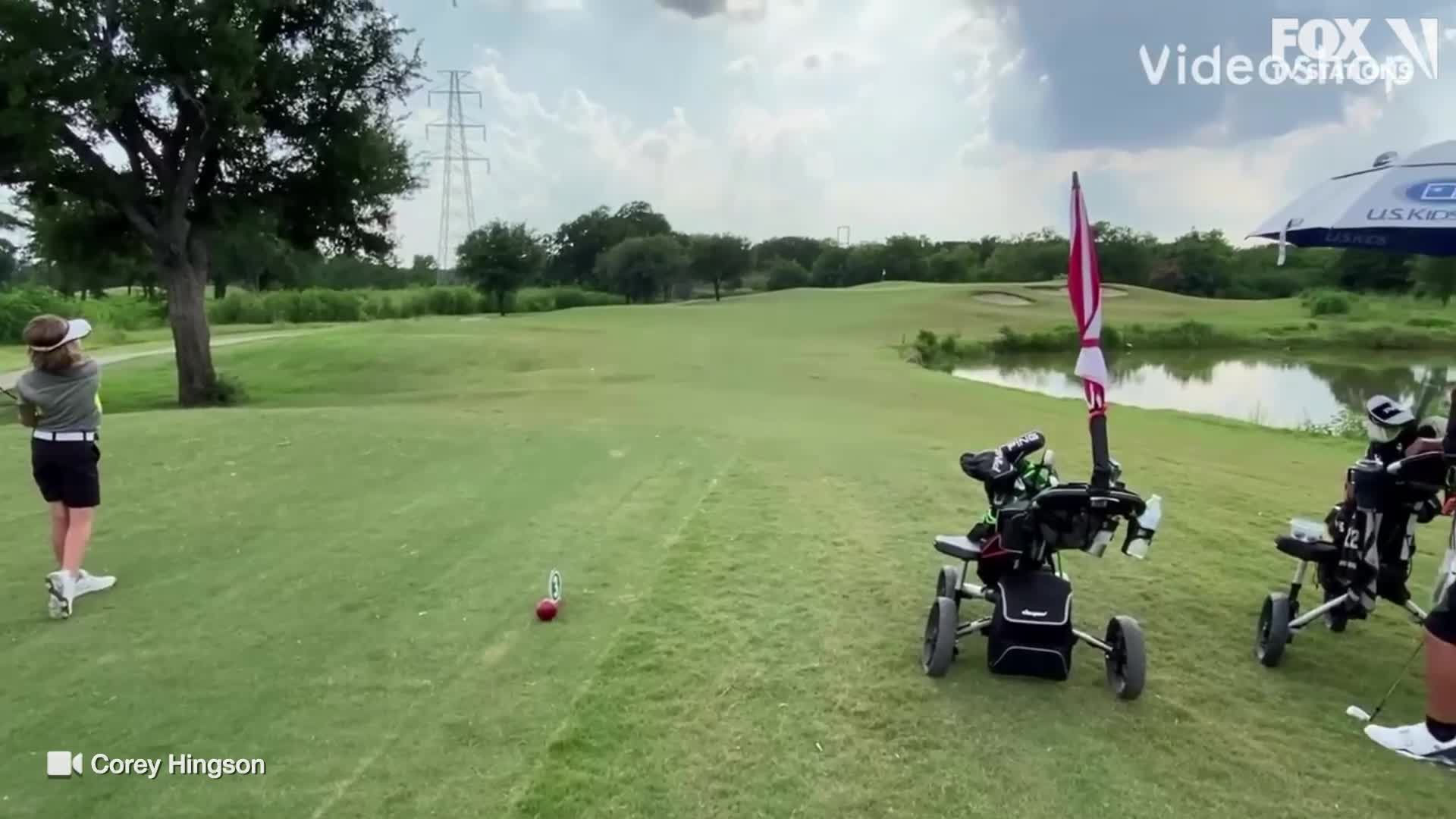 Plano 10-year-old hits first hole-in-one