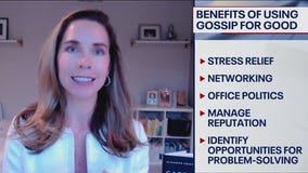 Workplace gossip can be beneficial
