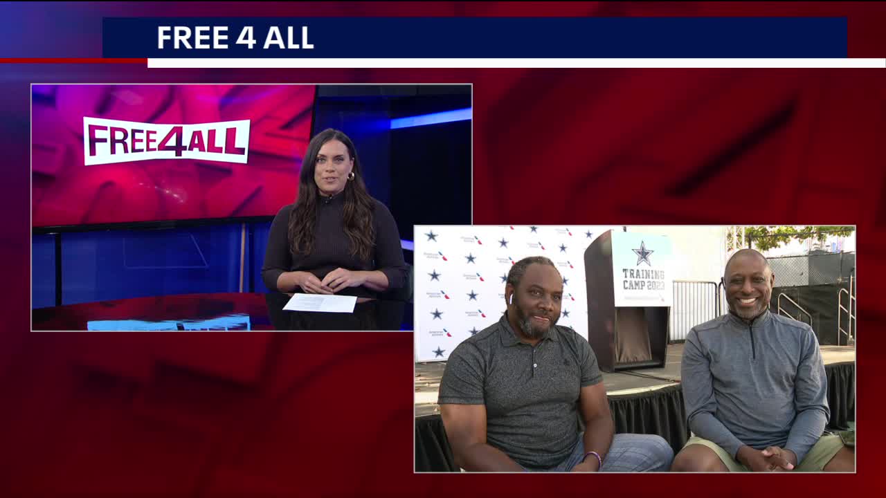 Clarence Hill & Calvin Watkins on Cowboys training camp