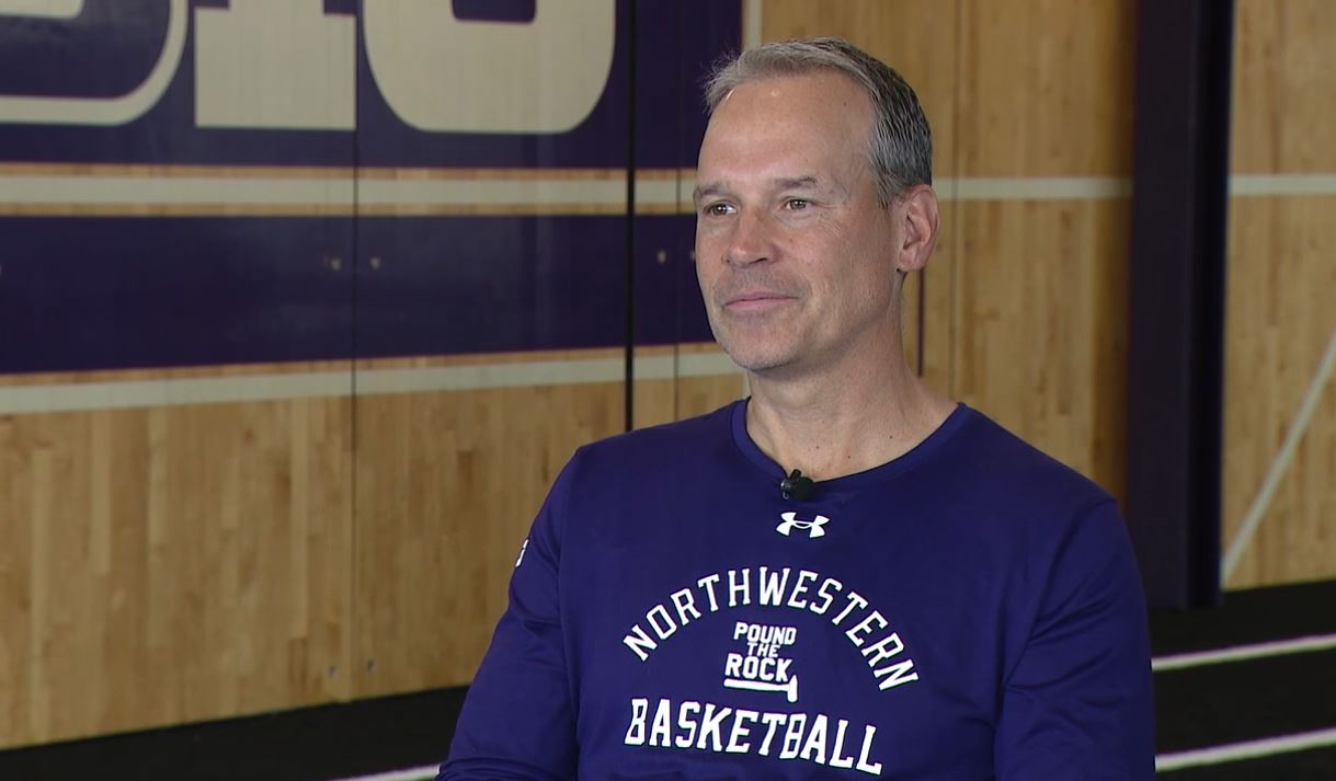 Northwestern's Chris Collins talks about his father Doug Collins' hall of fame induction