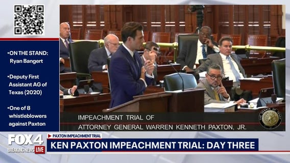 Paxton Impeachment Trial: Defense grills whistleblower