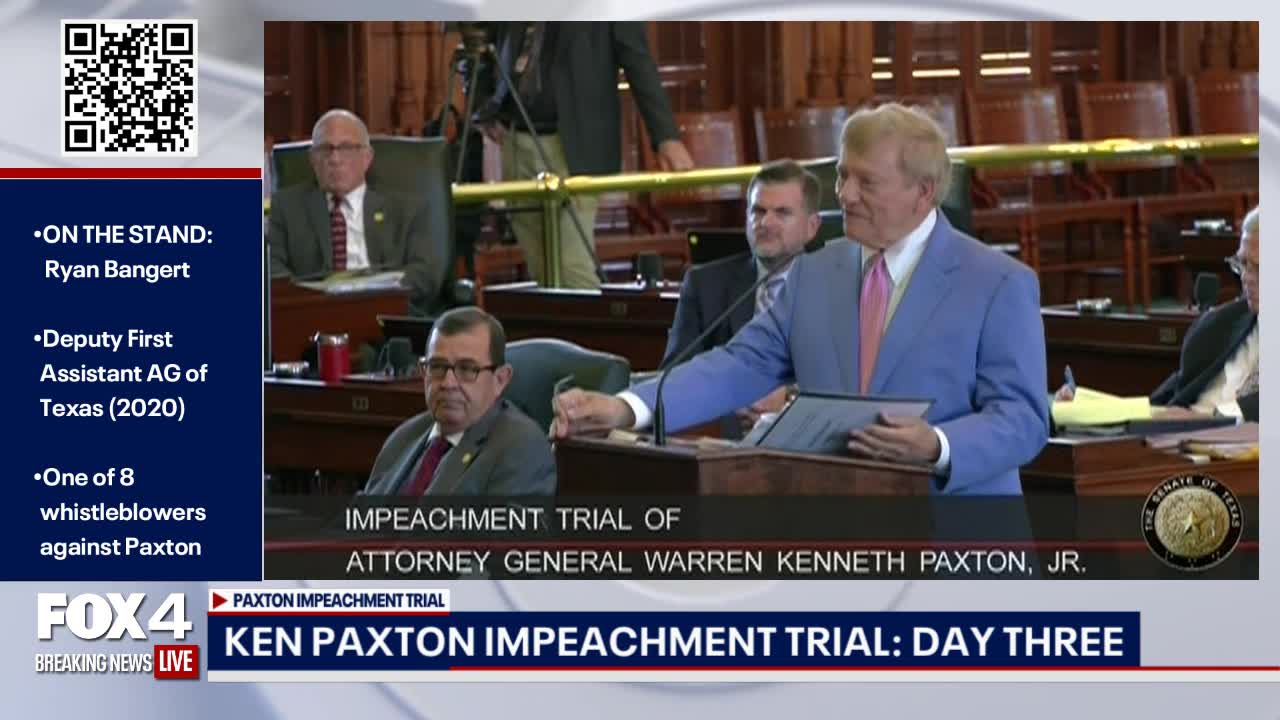 Ken Paxton Impeachment Trial: Morning Highlights Day 3