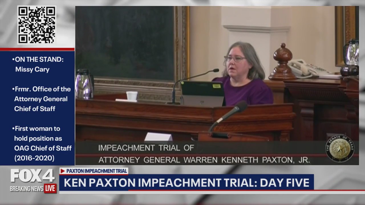 Ex-OAG Chief of Staff on Paxton affair