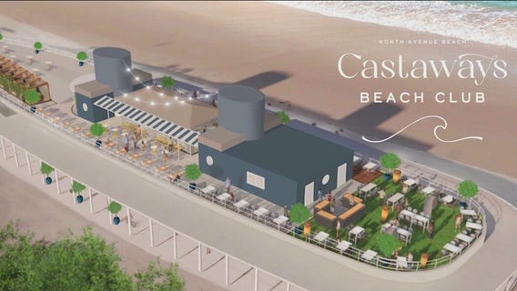 Castaways Beach Club returns to Chicago lakefront this summer