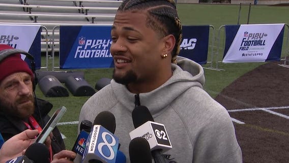 NFL Draft prospect Rome Odunze talks a work out with Bears players, Caleb Williams and more