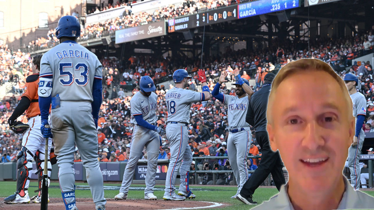 Rangers come back to Texas for potential sweep of Os