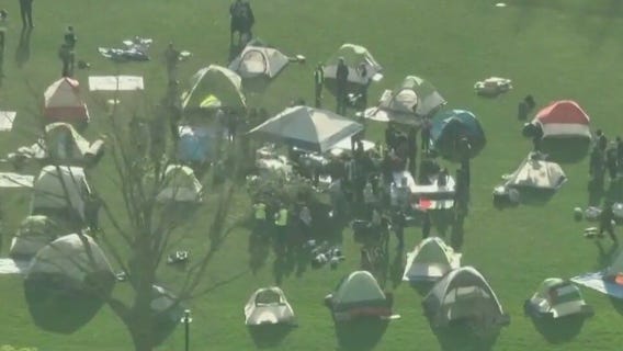 Northwestern students join national campus protests, calling for end to war in Gaza